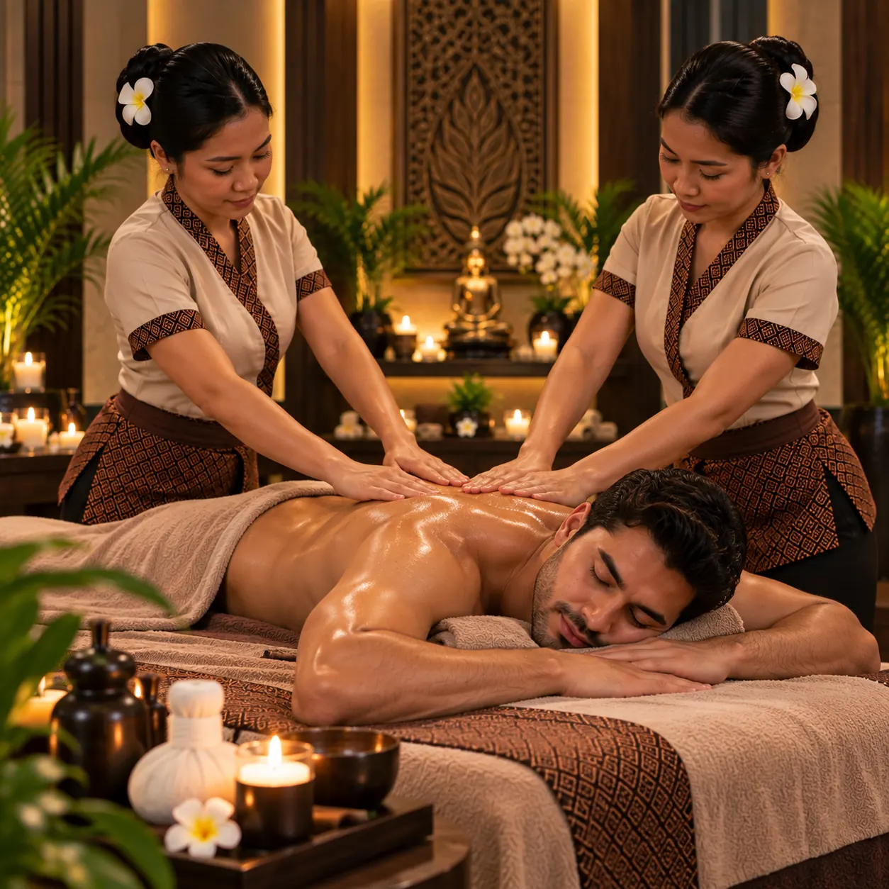4-Hand Massage at Opaline Spa Dubai
